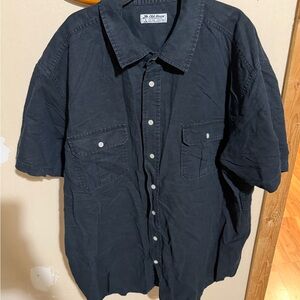 Old Navy Island Linen Blend Button-Up Shirt – Men’s XXL